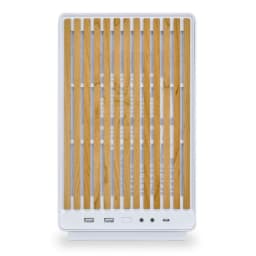 LIAN LI A3-mATX WHITE/WOOD