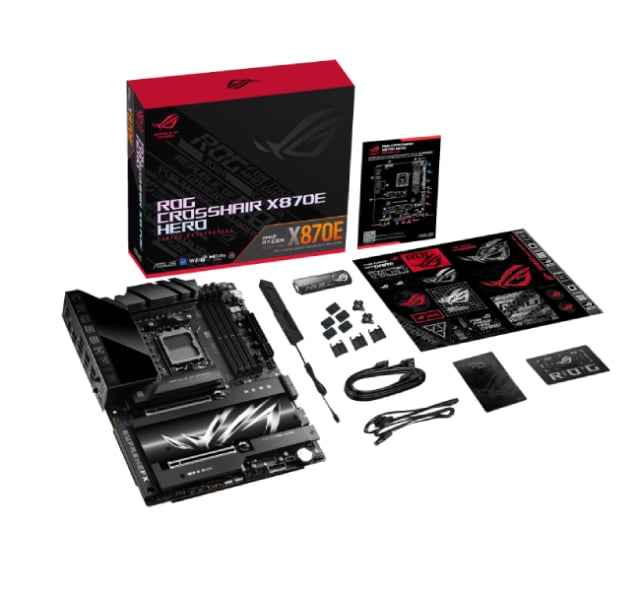 ROG CROSSHAIR X870E HERO - Gaming PC Component | High Performance NEW