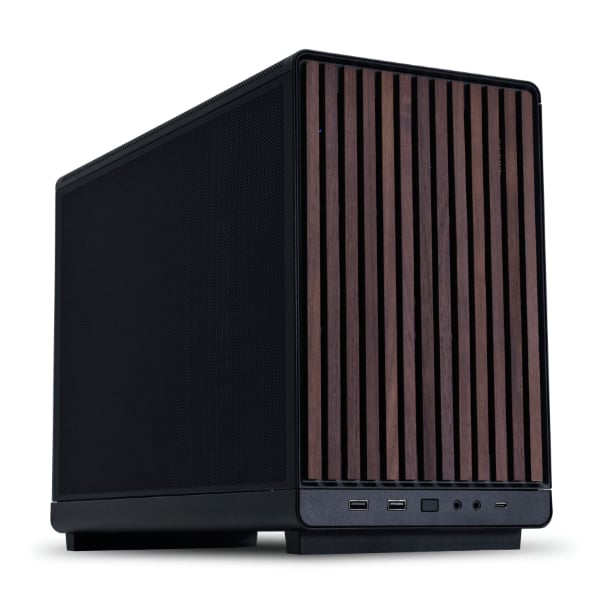 LIAN LI A3-mATX BLACK/WOOD - Gaming PC Component | High Performance Hardware