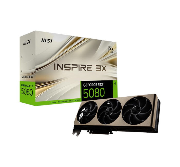 GeForce RTX™ 5080 16G INSPIRE 3X OC
