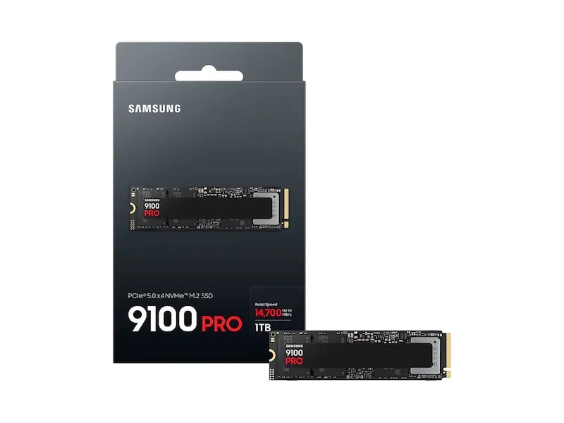 SAMSUNG 1TB PCIe 5.0 NVMe™ M.2 SSD 9100 PRO