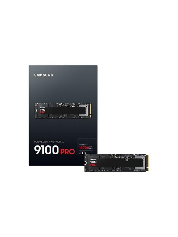 SAMSUNG 2TB PCIe 5.0 NVMe™ M.2 SSD 9100 PRO - Gaming PC Component | High Performance Hardware