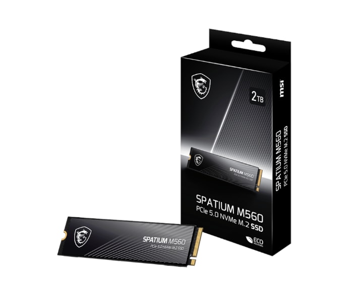 MSI SPATIUM M560 PCIe 5.0 NVMe M.2 2TB
