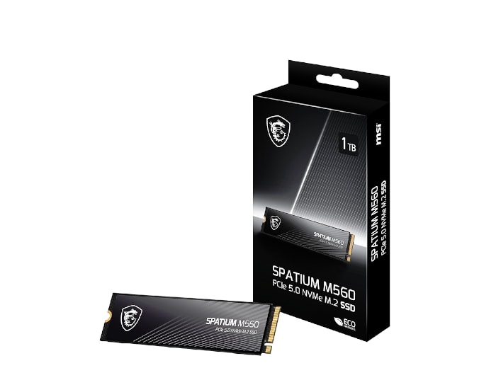 MSI SPATIUM M560 PCIe 5.0 NVMe M.2 1TB