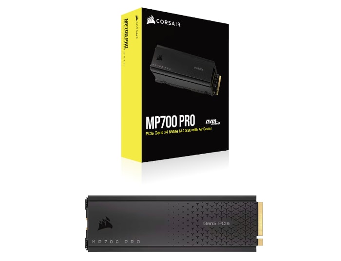 CORSAIR MP700 PRO 2TB PCIe Gen5 x4 NVMe 2.0 M.2 SSD