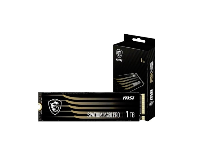 MSI SPATIUM M480 PRO PCIe 4.0 NVMe M.2 1 TB
