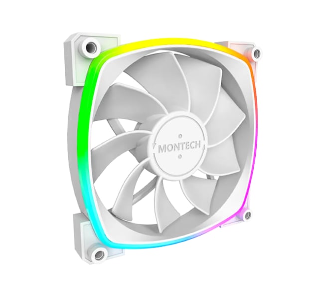 MONTECH RX120 PWM White - Gaming PC Component | High Performance Hardware