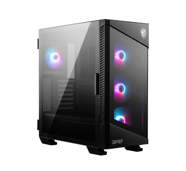 MSI MPG Velox 100R Tempered Glass ATX Case - Gaming PC Component | High Performance Hardware