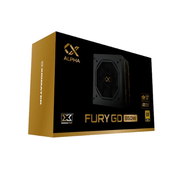 FURY GD 850W 80 Plus GOLD MODULAR - Gaming PC Component | High Performance Hardware