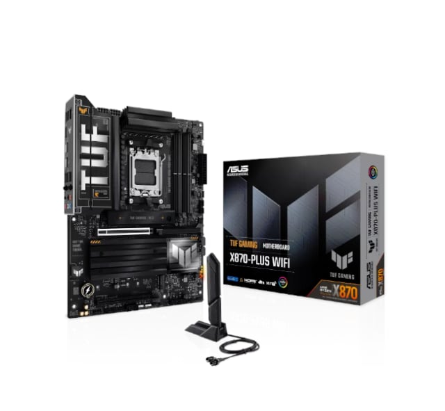ASUS TUF Gaming X870-Plus WiFi AMD AM5 ATX - Gaming PC Component | High Performance Hardware