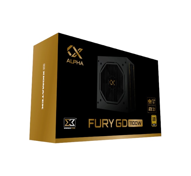 XIGMATEK Fury 1100 Watts 80 Plus Gold Modular