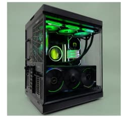 HYTEFIRE Zentrax (Ryzen 7 9800X3D, RTX 5080 16GB GPU, 32GB DDR5 RAM)