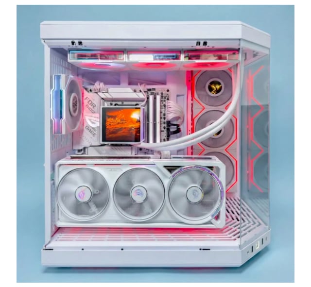 HYTEFIRE DualWeilder (Ryzen 7 9800X3D, RTX 5090 32GB GPU, 64 GB DDR5 RAM) - Gaming PC | Custom Gaming Computer