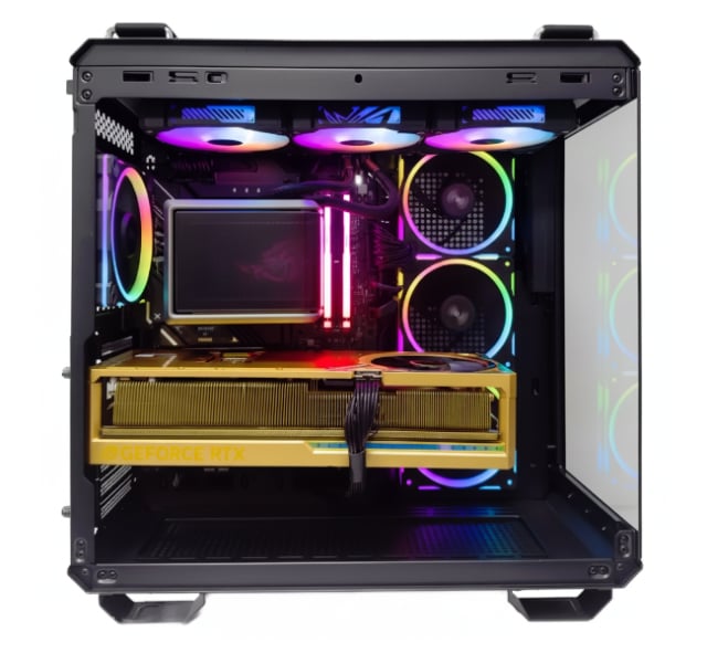 TUF Aurix (Ryzen 7 9800X3D, RTX 5080 16GB GPU, 64GB DDR5 RAM) - Gaming PC | Custom Gaming Computer
