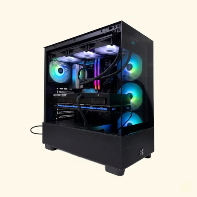 ENDORPHIN Veloce (Ryzen 7 9800X3D, RTX 5080 16GB GPU, 32GB DDR5 RAM) - Gaming PC | Custom Gaming Computer