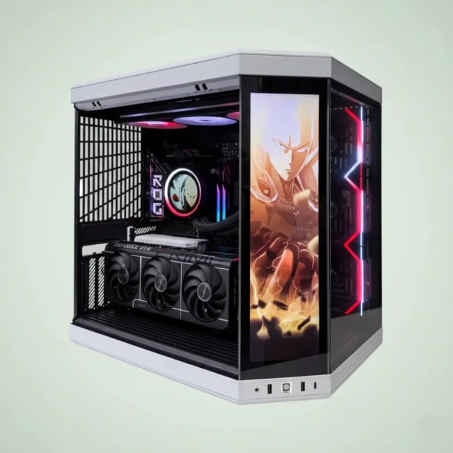 HYTEFIRE Primax (Intel Core Ultra 9 285K, RTX 5080 16GB GPU, 64GB DDR5 RAM) - Gaming PC | Custom Gaming Computer