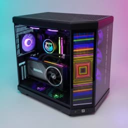 HYTEFIRE Infinium (Ryzen 9 9950X3D, RTX 5090 32GB GPU, 64GB DDR5 RAM)