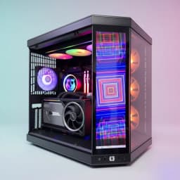 HYTEFIRE Infinium (Ryzen 9 9950X3D, RTX 5090 32GB GPU, 64GB DDR5 RAM)