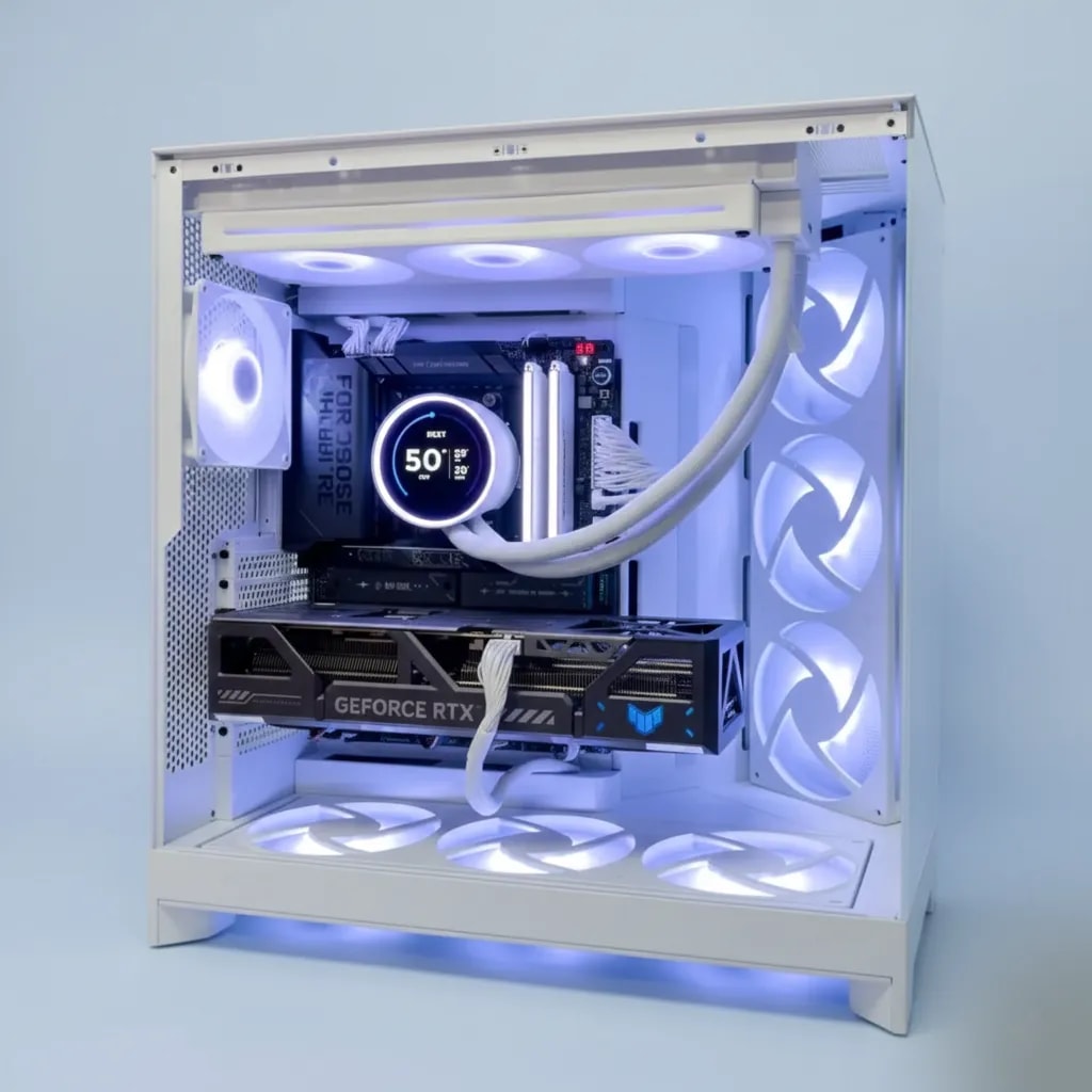 NEXUS Stratos (Ryzen 9 9950X3D, RTX 5080 16GB GPU, 32GB DDR5 RAM)