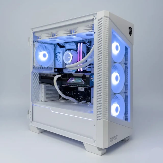 VELOX Vanguard (Intel Core Ultra 7 265, RTX 5070 12GB GPU, 32GB DDR5 RAM) - Gaming PC | Custom Gaming Computer