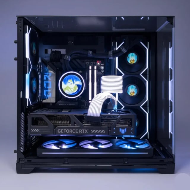 VISION Argent (Ryzen 7 9800X3D, RTX 5080 16GB GPU, 64GB DDR5 RAM) - Gaming PC | Custom Gaming Computer