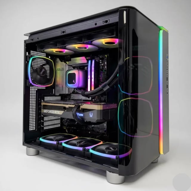 MONARCH Primus (Ryzen 7 9800X3D, RTX 5070 Ti 16GB GPU, 32GB DDR5 RAM) - Gaming PC | Custom Gaming Computer