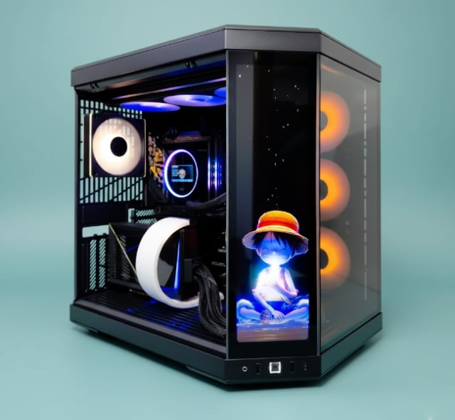 HYTEFIRE Tsunami (Intel Core Ultra 9 285K, RTX 5080 16GB GPU, 64GB DDR5 RAM) - Gaming PC | Custom Gaming Computer