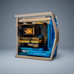 HYPERION Aureus (Ryzen 9 9950X3D, RTX 5090 32GB GPU, 96GB DDR5 RAM)
