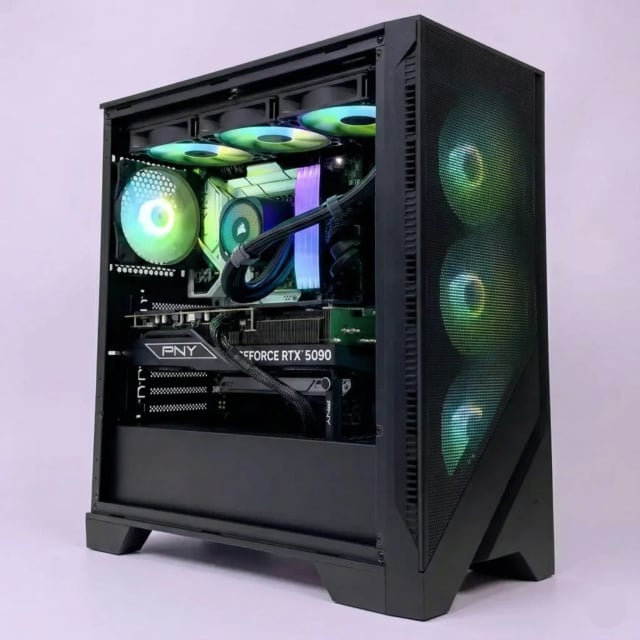 FORGE Vulcan (Intel Core i9-14900K, RTX 5090 32GB GPU, 64GB DDR5 RAM) - Gaming PC | Custom Gaming Computer