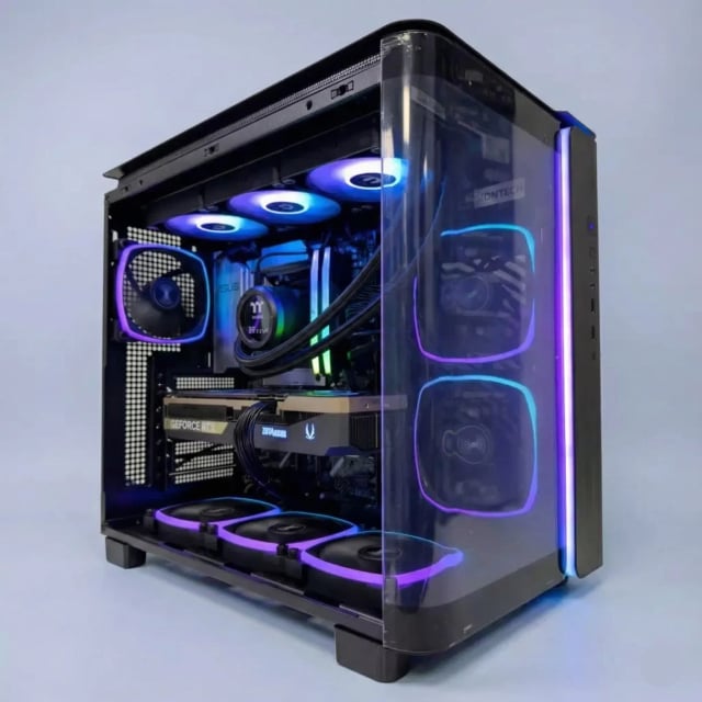 MONARCH Bastion (Ryzen 7 9800X3D, RTX 5070 Ti 16GB GPU, 32GB DDR5 RAM) - Gaming PC | Custom Gaming Computer