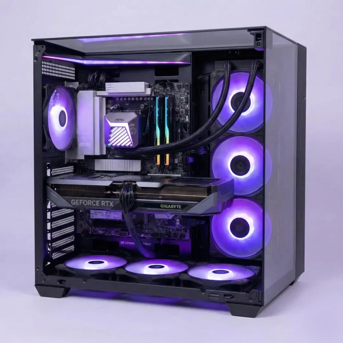 XIGMA Aquion (Ryzen 9 9950X3D, RTX 5070 12GB GPU, 32GB DDR5 RAM)