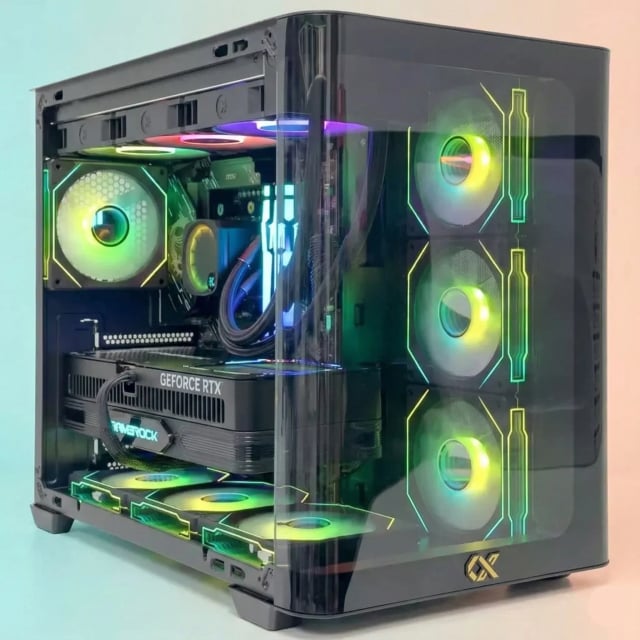 XIGMA Prism (Ryzen 9 9900X, RTX 5070 Ti 16GB GPU, 64GB DDR5 RAM) - Gaming PC | Custom Gaming Computer