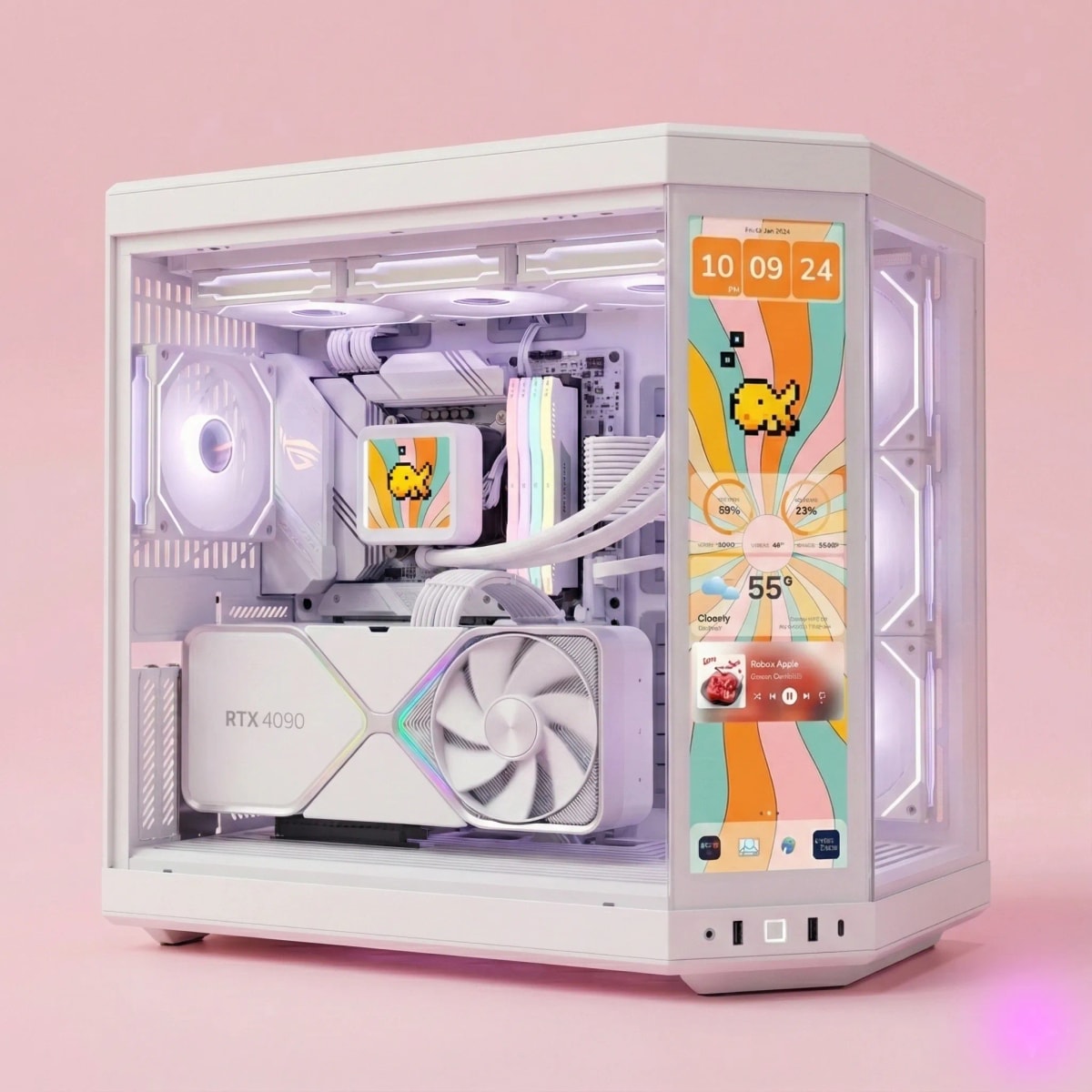 HYTEFIRE Orion (Ryzen 7 7800X3D, RTX 5080 16GB GPU, 32GB DDR5 RAM)