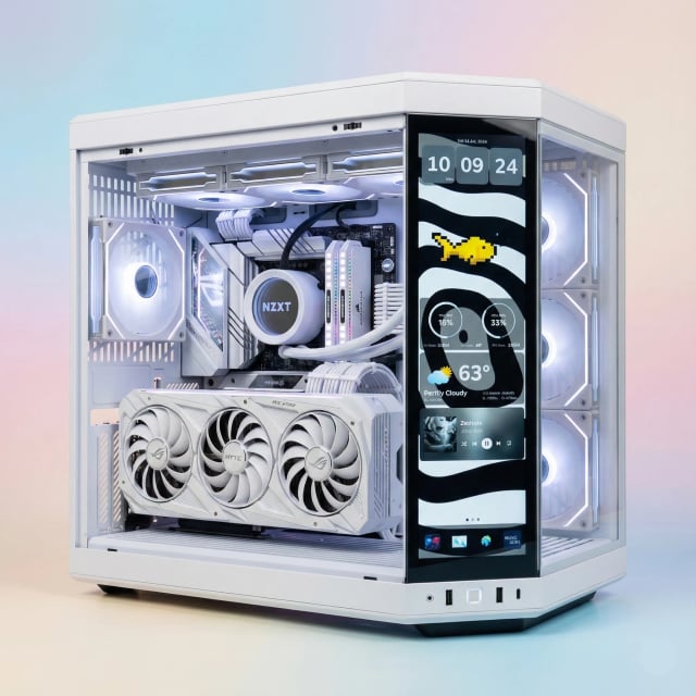 HYTEFIRE Acion (Intel Core Ultra 9 285K, RTX 5090 32GB GPU, 64GB DDR5 RAM) - Gaming PC | Custom Gaming Computer