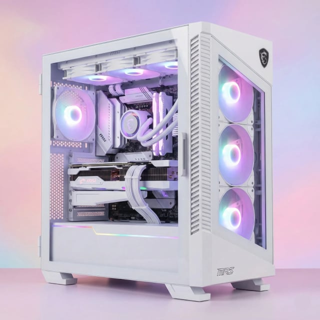 VELOX Phantom (Ryzen 7 9700X, RTX 5080 16GB GPU, 32GB DDR5 RAM) - Gaming PC | Custom Gaming Computer