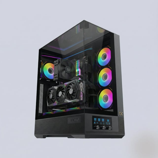 XIGMA Visionary (Ryzen 7 7800X3D, RTX 5080 16GB GPU, 32GB DDR5 RAM) - Gaming PC | Custom Gaming Computer