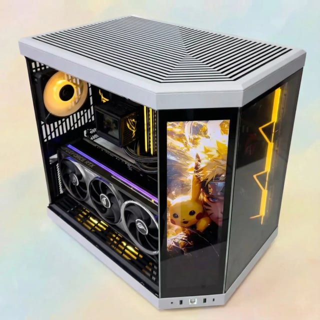 HYTEFIRE Singularity (Ryzen 9 9950X3D, RTX 5090 32GB GPU, 96GB DDR5 RAM) - Gaming PC | Custom Gaming Computer