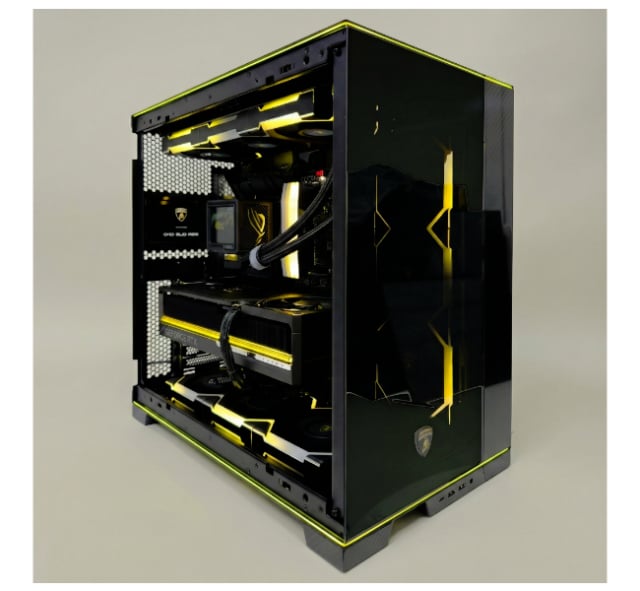 EVOX Hyperion (Ryzen 9 9950X3D, RTX 5090 32GB GPU, 96GB DDR5 RAM) - Gaming PC | Custom Gaming Computer