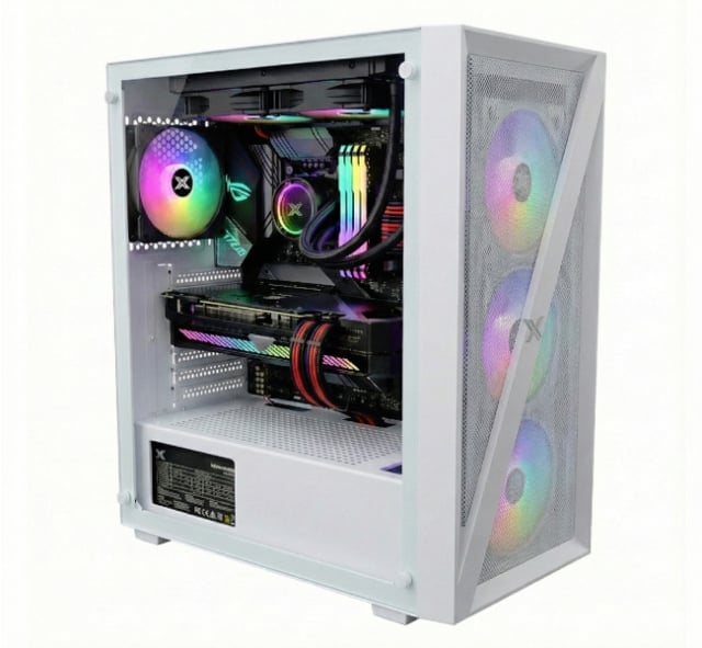 The Killer Blade (intel i5-14400F,RTX™ 5060 8GB,32GB DDR5) - Gaming PC | Custom Gaming Computer Intel Core i9 13900KF ASUS TUF RTX 4070