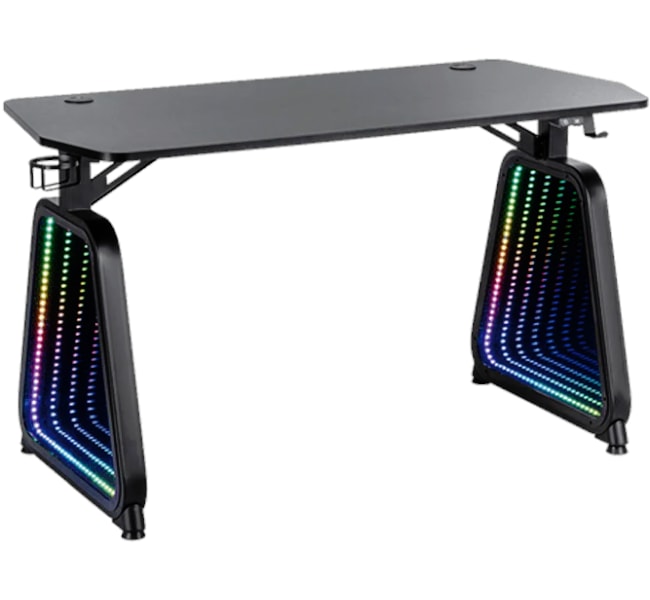 Twisted Minds Infinity Gaming Desk Mirror Legs