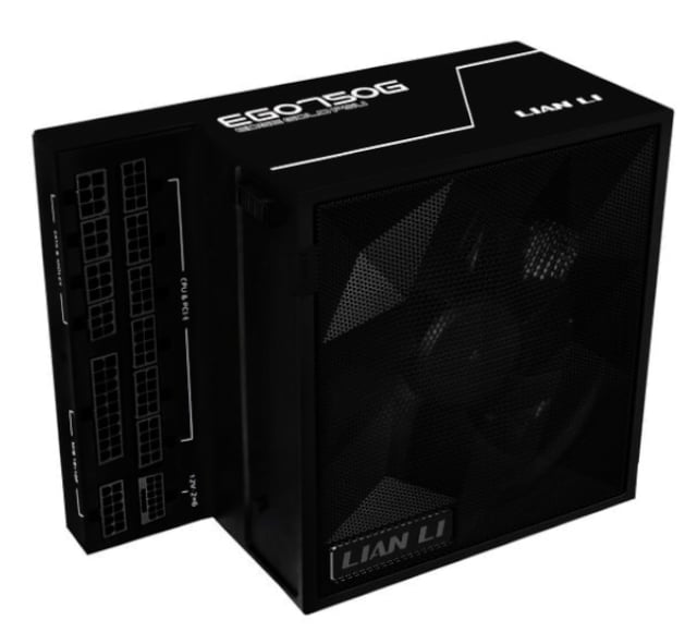 Lian li Edge 750 UK (80 Plus Gold) Power Supply Black - Gaming PC Component | High Performance Hardware
