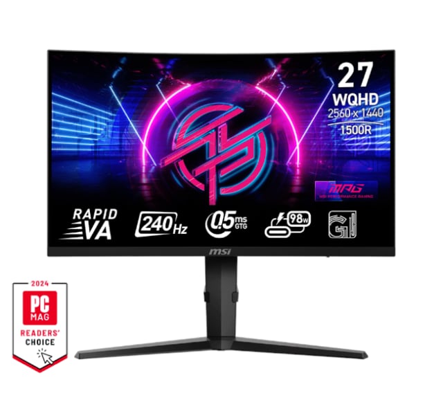 MSI MPG 275CQRXF BLACK - Gaming PC Component | High Performance Hardware