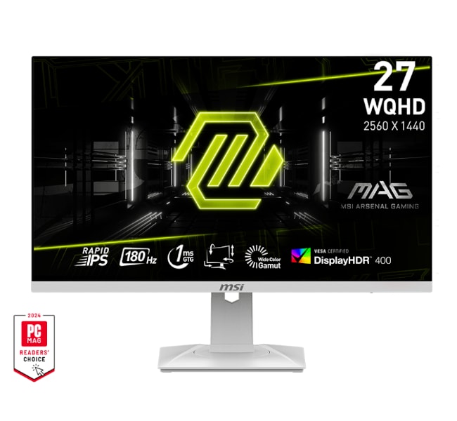 MSI MAG 274QRFW white