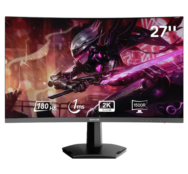 Redragon AMBER 27" Curve Gaming Monitor - GM27H10C